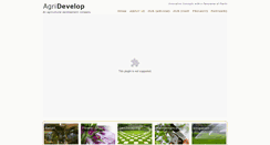 Desktop Screenshot of agridevelop.com