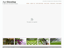 Tablet Screenshot of agridevelop.com